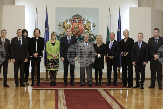 Румен Радев - Почетен знак на президента - спортисти