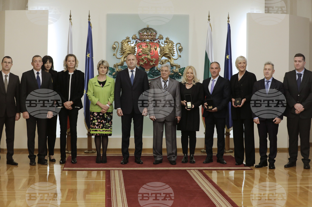 Румен Радев - Почетен знак на президента - спортисти