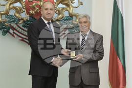 Румен Радев - Почетен знак на президента - спортисти