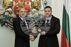 Румен Радев - Почетен знак на президента - спортисти