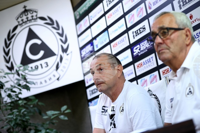 Славия - Златомир Загорчич - пресконференция