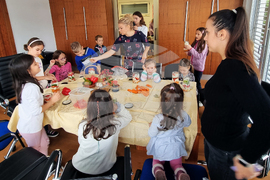 Словения - занималня - деца от българската общност