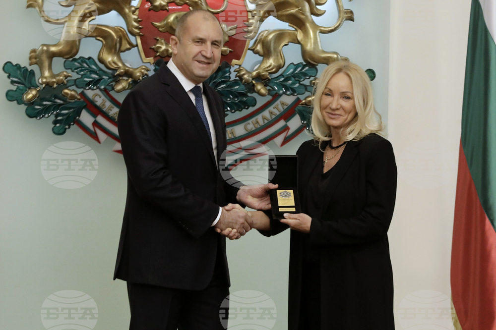 Румен Радев - Почетен знак на президента - спортисти