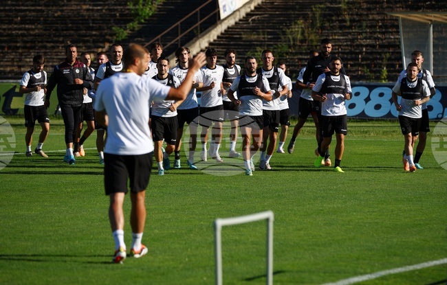 Славия - първа тренировка