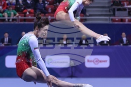 Световно първенство по скокове на батут - квалификация - жени - Христина Пенева - Мариела Пенева