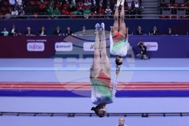 Световно първенство по скокове на батут - квалификация - жени - Христина Пенева - Мариела Пенева