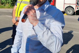 Монтана - местност Чапраза - проход Петрохан - протестиращи