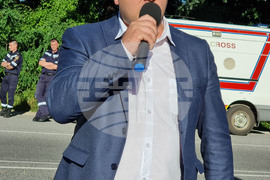 Монтана - местност Чапраза - проход Петрохан - протестиращи