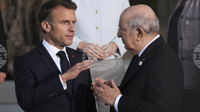 Алжирският президент прие френския вътрешен министър в опит за възстановяване на диалога