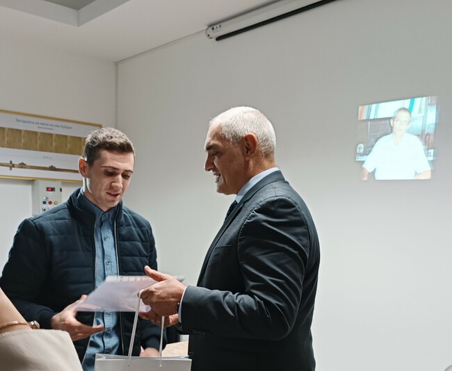 Мартин Стоянов е седмият носител на наградата „Проф. Рашо Рашев“