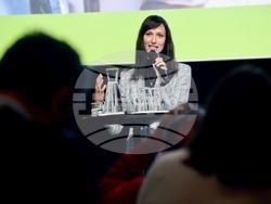 Снимка: Европейска комисия - Българският еврокомисар Мария Габриел на тазгодишното издание на най-мащабното събитие за иновации в света “Slush” в Хелзинки. 