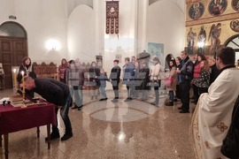 Брезник - храм - Молитва за Александър