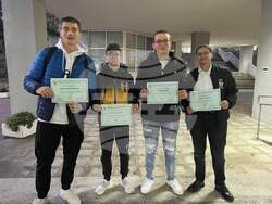 Снимка: Община Банско - Учители и ученици от ПГЕЕ-гр. Банско присъстваха на тържествено честване на Световния ден на философията във Философски факултет на Югозападен университет “Неофит Рилски”гр.Благоевград