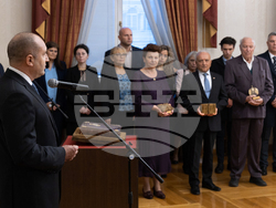Държавният глава беше домакин на церемония по вписване на български откриватели и изобретатели в „Златната книга“ на Патентното ведомство