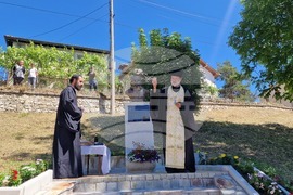 Хвойна - паметник на отец Атанас Аролски - откриване