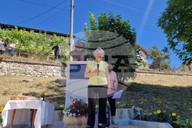 Хвойна - паметник на отец Атанас Аролски - откриване