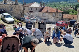 Хвойна - паметник на отец Атанас Аролски - откриване