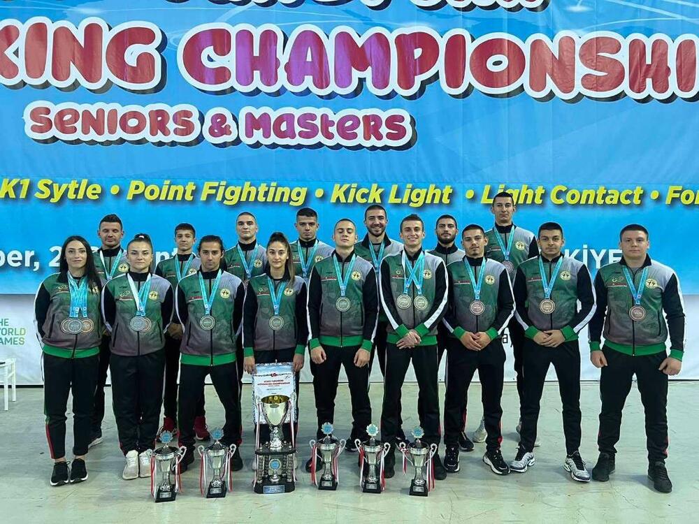 BTA Bulgarian Kickboxers Bring Back Five Gold Medals from Kickboxing