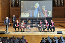 Софийски университет „Св. Климент Охридски“ - Юридически факултет - дипломи - връчване