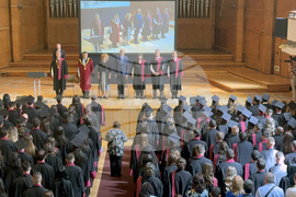 Софийски университет „Св. Климент Охридски“ - Юридически факултет - дипломи - връчване