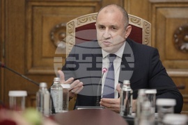 Румен Радев - „Демократична България“ - консултации