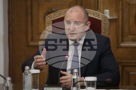 Румен Радев - „Демократична България“ - консултации