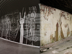 Снимка: Музей "Дом на хумора и сатирата" – Представяне на фотоалбума „Строи се монумент” в Музея на хумора и сатирата