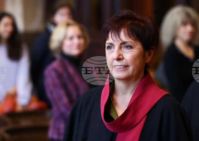 СУ - Теодора Димова - награждаване