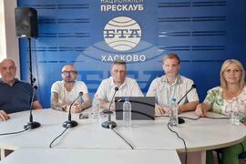 Национален пресклуб на БТА - Хасково - ПП „Глас народен" - пресконференция