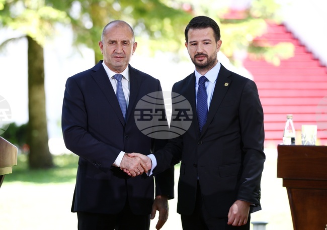 Черна гора - Румен Радев - Яков Милатович - изявления