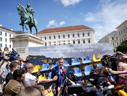 Euro 2024 Soccer Romania Ukraine