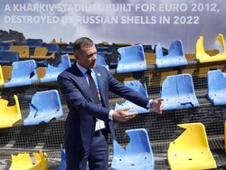 Euro 2024 Soccer Romania Ukraine