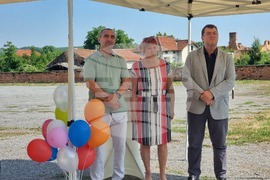 Село Дерманци - училище - проект - първа копка