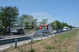 Хасково - пожар - автомобил