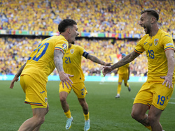 Euro 2024 Soccer Romania Ukraine