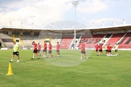 Локомотив София - първа тренировка