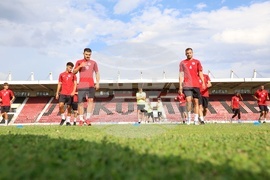 Локомотив София - първа тренировка