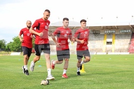 Локомотив София - първа тренировка