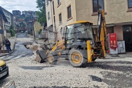 Смолян - проливен дъжд - щети