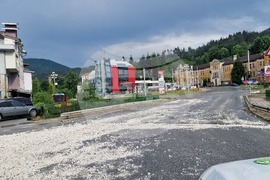 Смолян - проливен дъжд - щети