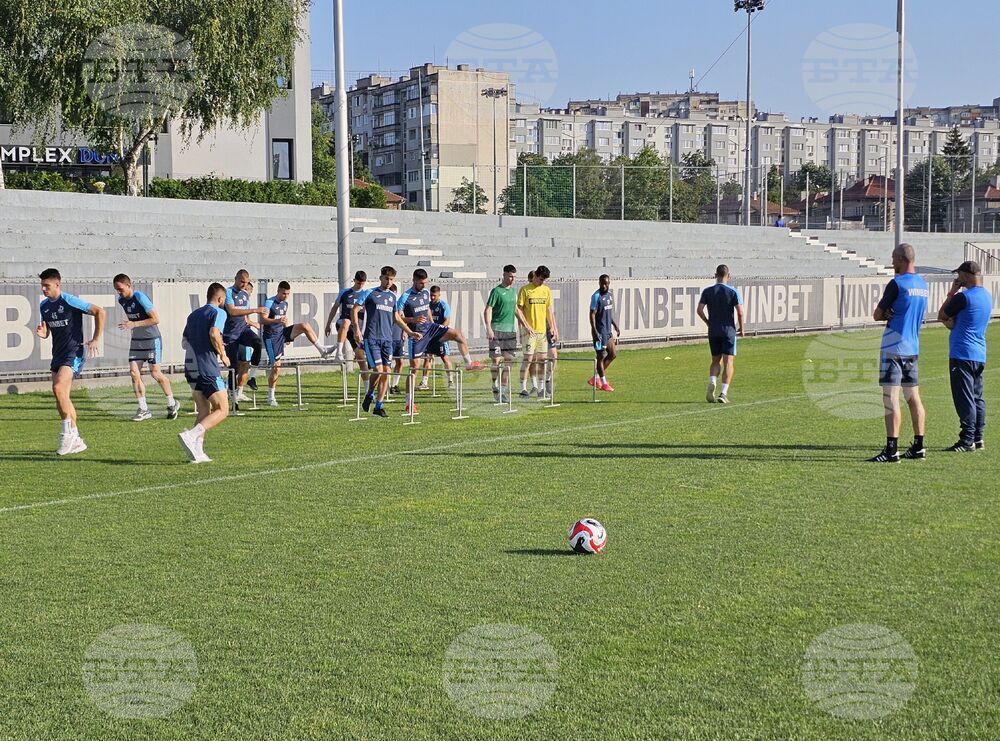 Русе - Дунав (Русе) - първа лятна тренировка