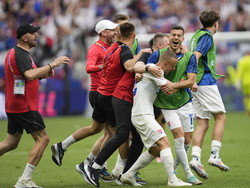 Euro 2024 Soccer Belgium Slovakia