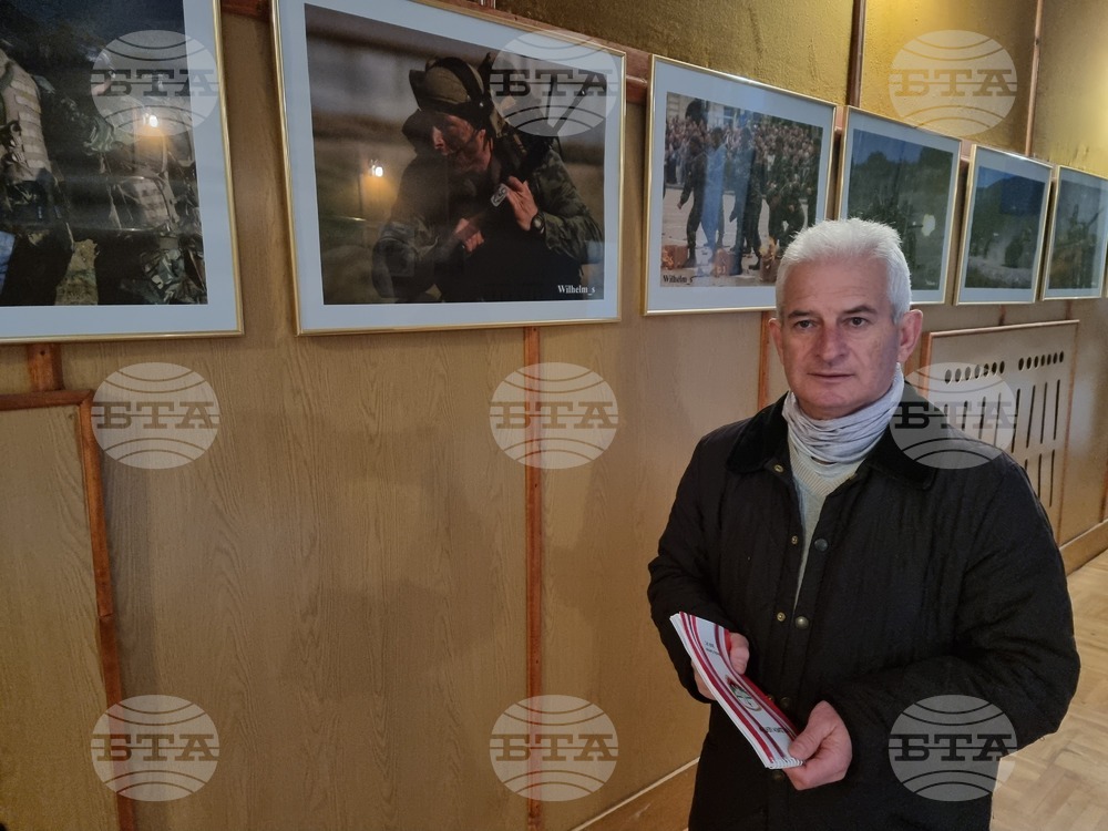 Военният фотограф Вилхелм Йоцов представя в Сливен изложба "Фотодесант"
