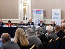 Румен Радев по време на участието си в конференцията „Черно море: по-Близкият изток“