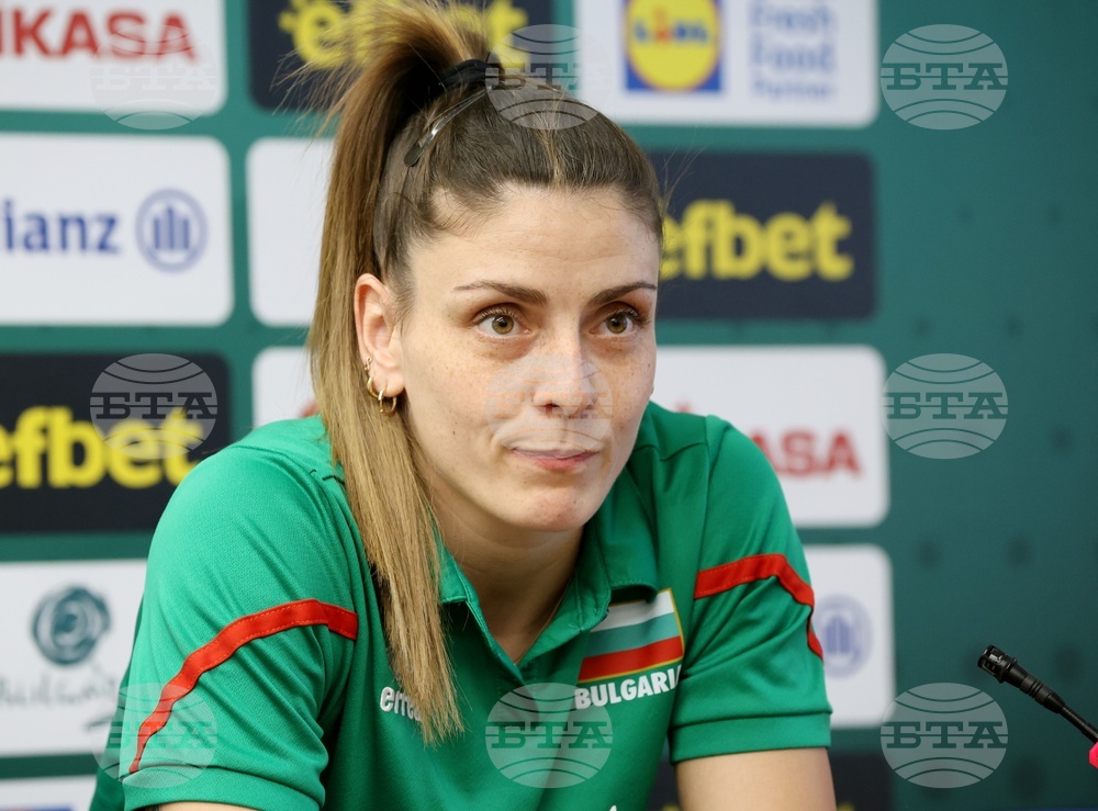 Национален отбор по волейбол за жени - пресконференция