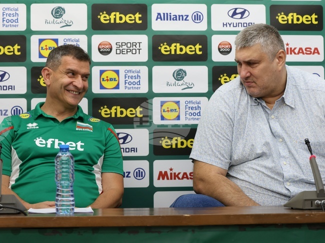 Национален отбор по волейбол за жени - пресконференция