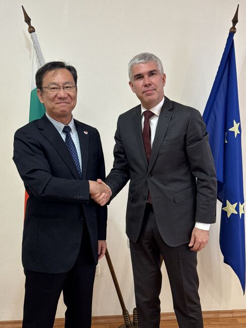 Министерство на енергетиката: Министър Малинов и посланикът на Япония обсъдиха двустранното енергийно сътрудничество 