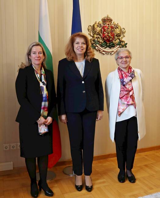 Вицепрезидентът разговаря с представителите на УНИЦЕФ и ВКБООН в България