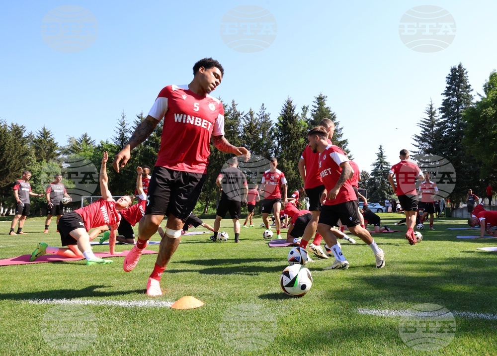 ЦСКА София - открита тренировка