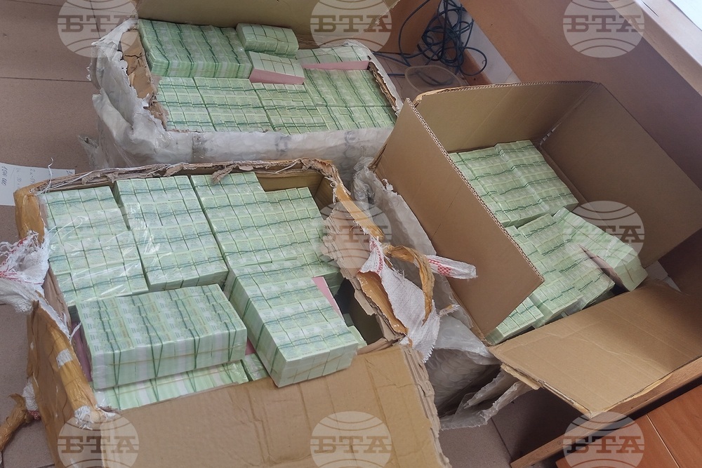 Задържаха 1 500 000 фалшиви украински акцизни бандерола за тютюневи изделия в района на „Дунав мост 2“ при Видин